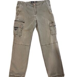 Grimfrost Cargo Pants Green 
Gorpcore Performance Utility Outdoor 36x34